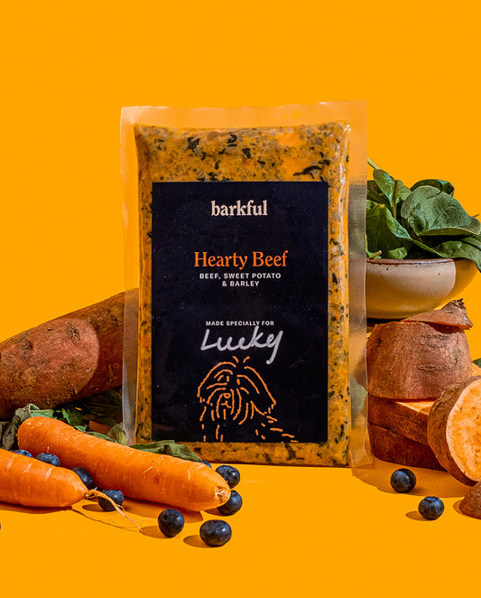 Hearty Beef Barkful Dog Food